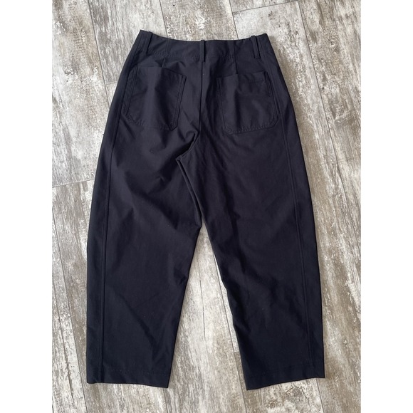 Athleta - Skyline High Rise Barrel Leg Pant - Size 12 Black - Picture 4 of 9